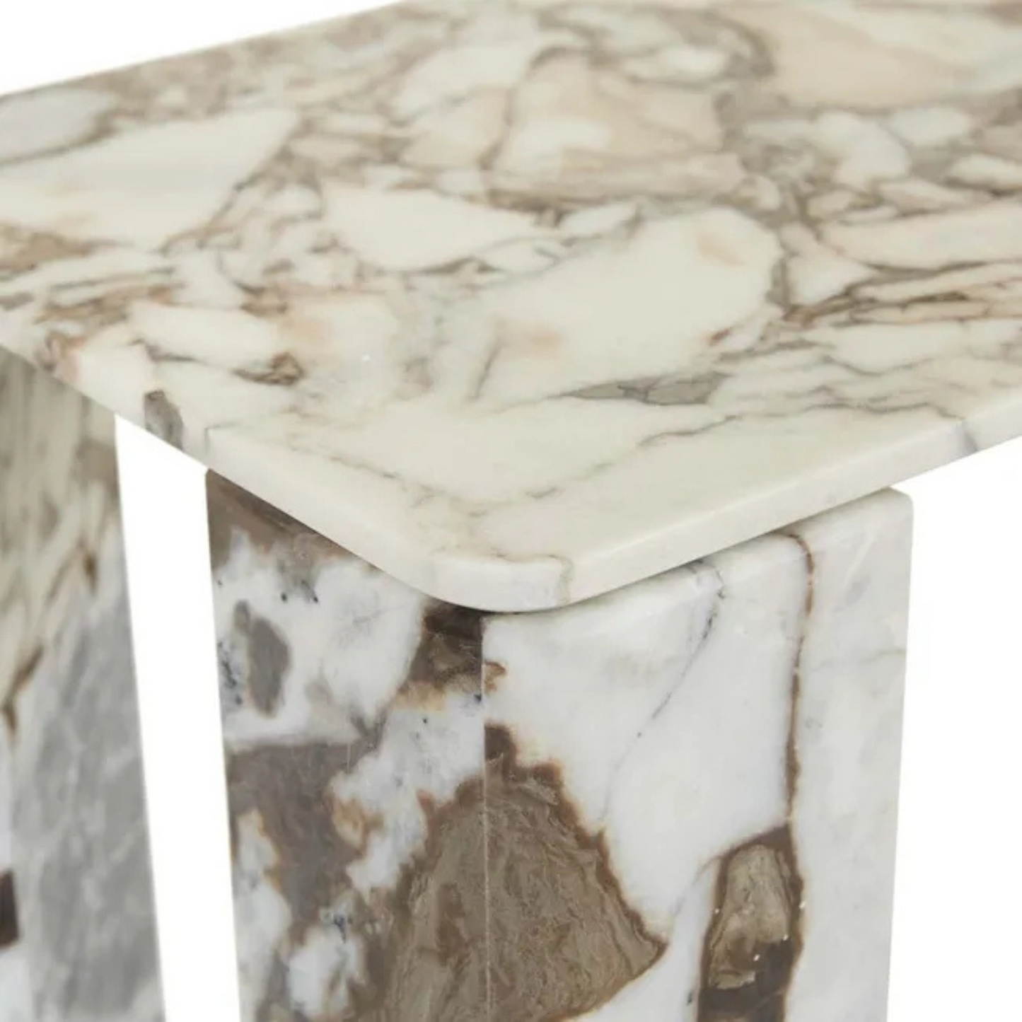 Atlas Slab Console Table by GlobeWest