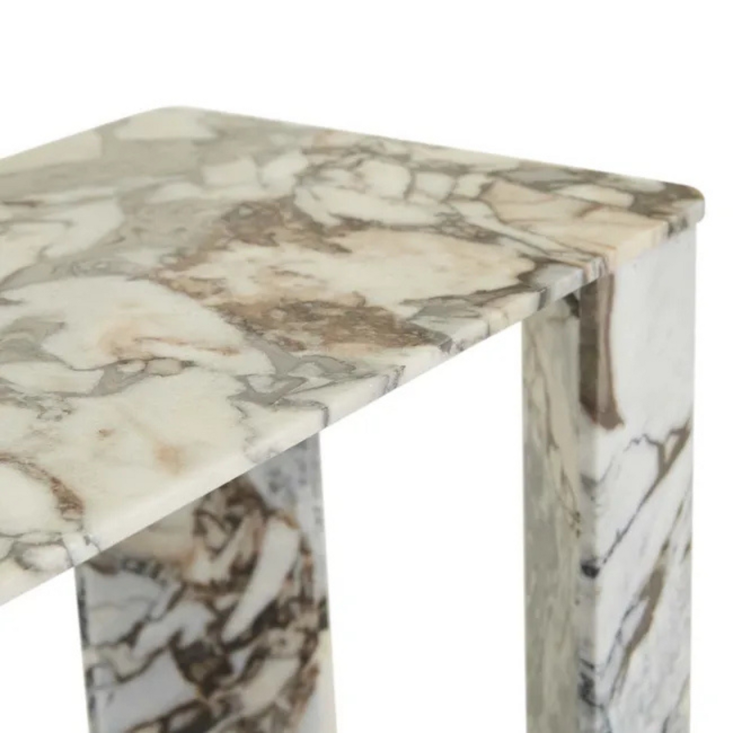 Atlas Slab Console Table by GlobeWest