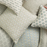 Azores Wasabi Linen Cushion