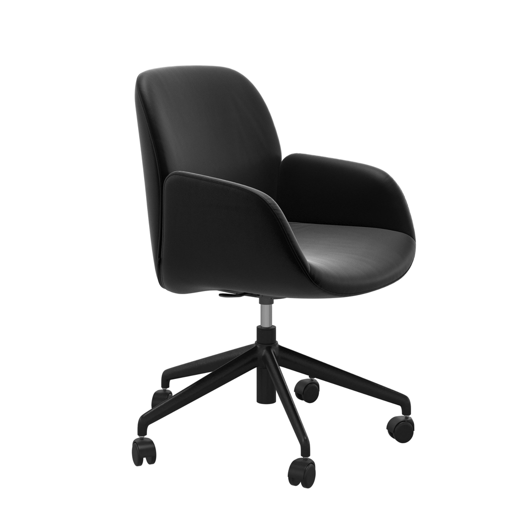 Bay Low Back Large Home Office Chair with Arms by Stressless