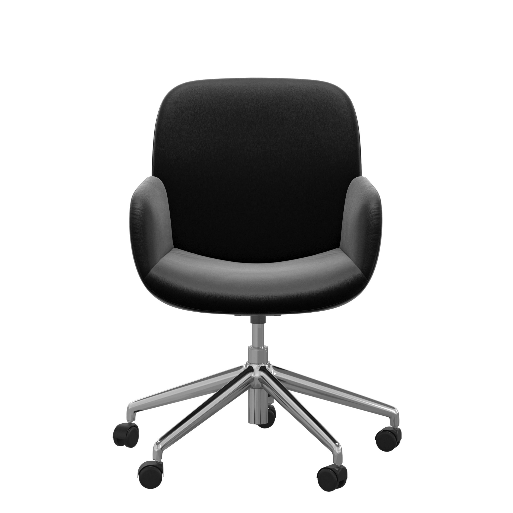 Bay Low Back Large Home Office Chair with Arms by Stressless