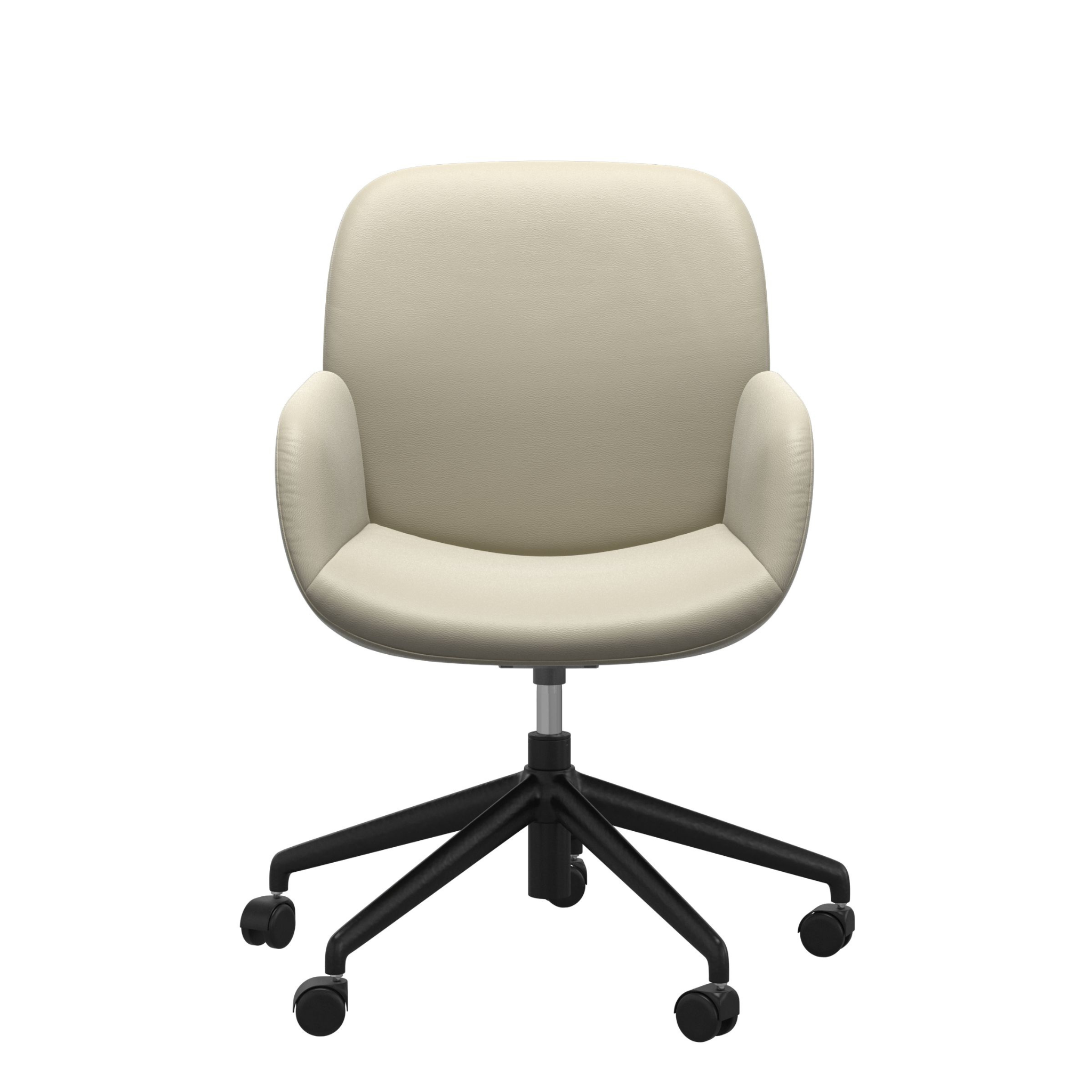Bay Low Back Large Home Office Chair with Arms by Stressless