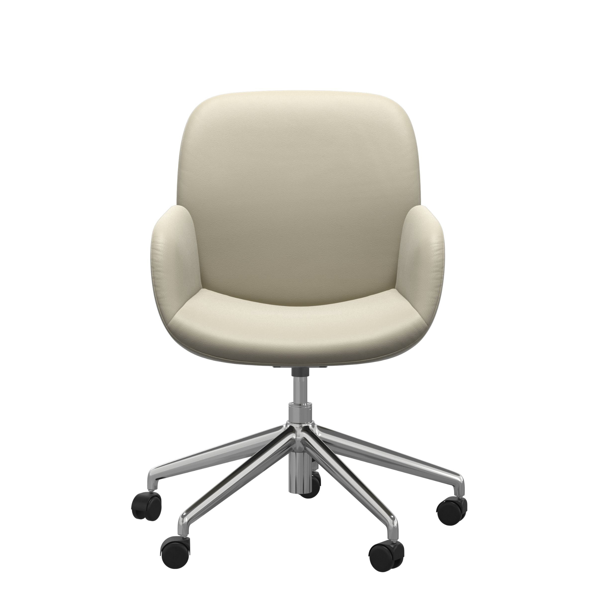 Bay Low Back Large Home Office Chair with Arms by Stressless