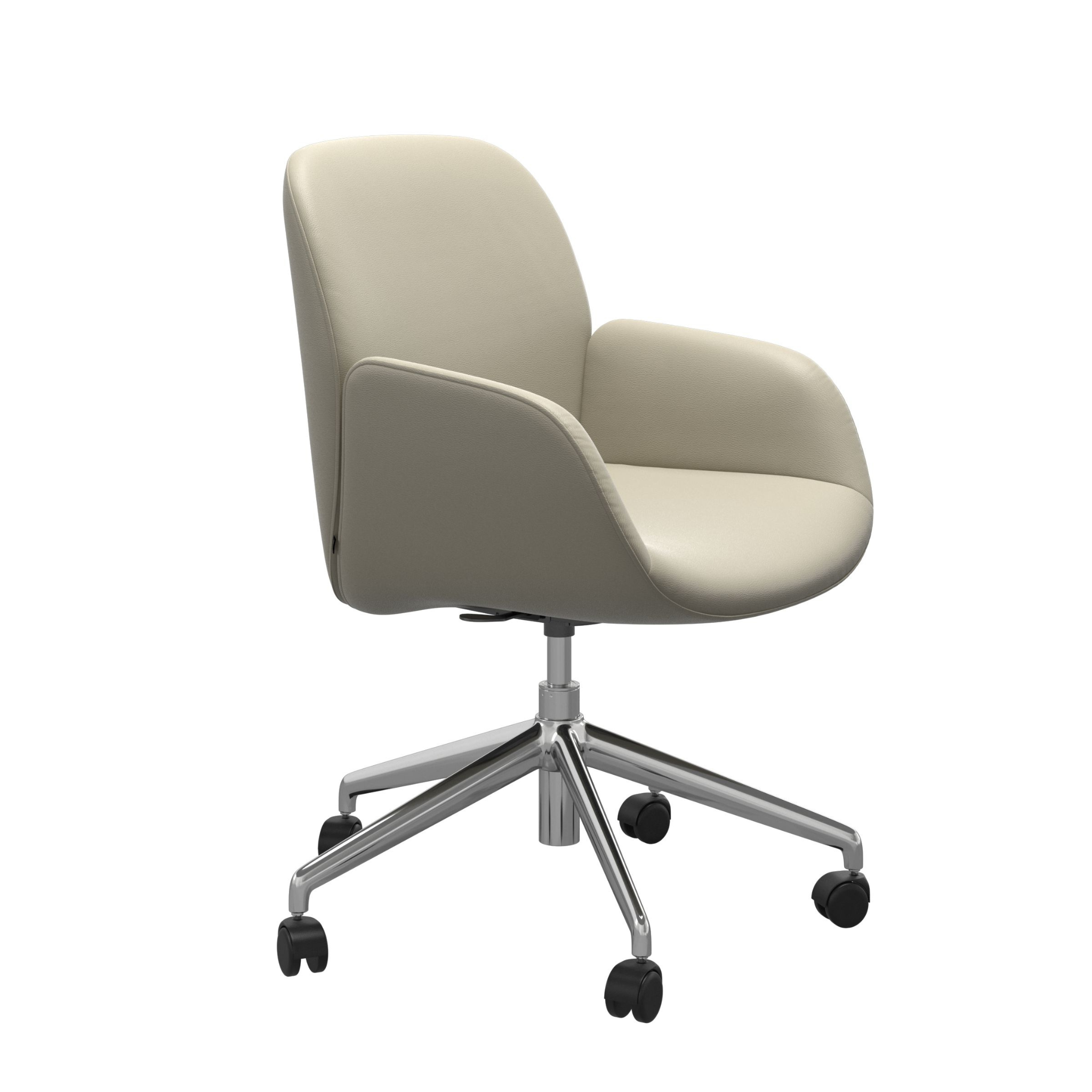 Bay Low Back Large Home Office Chair with Arms by Stressless