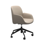 Bay Low Back Large Home Office Chair with Arms by Stressless