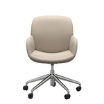 Bay Low Back Large Home Office Chair with Arms by Stressless