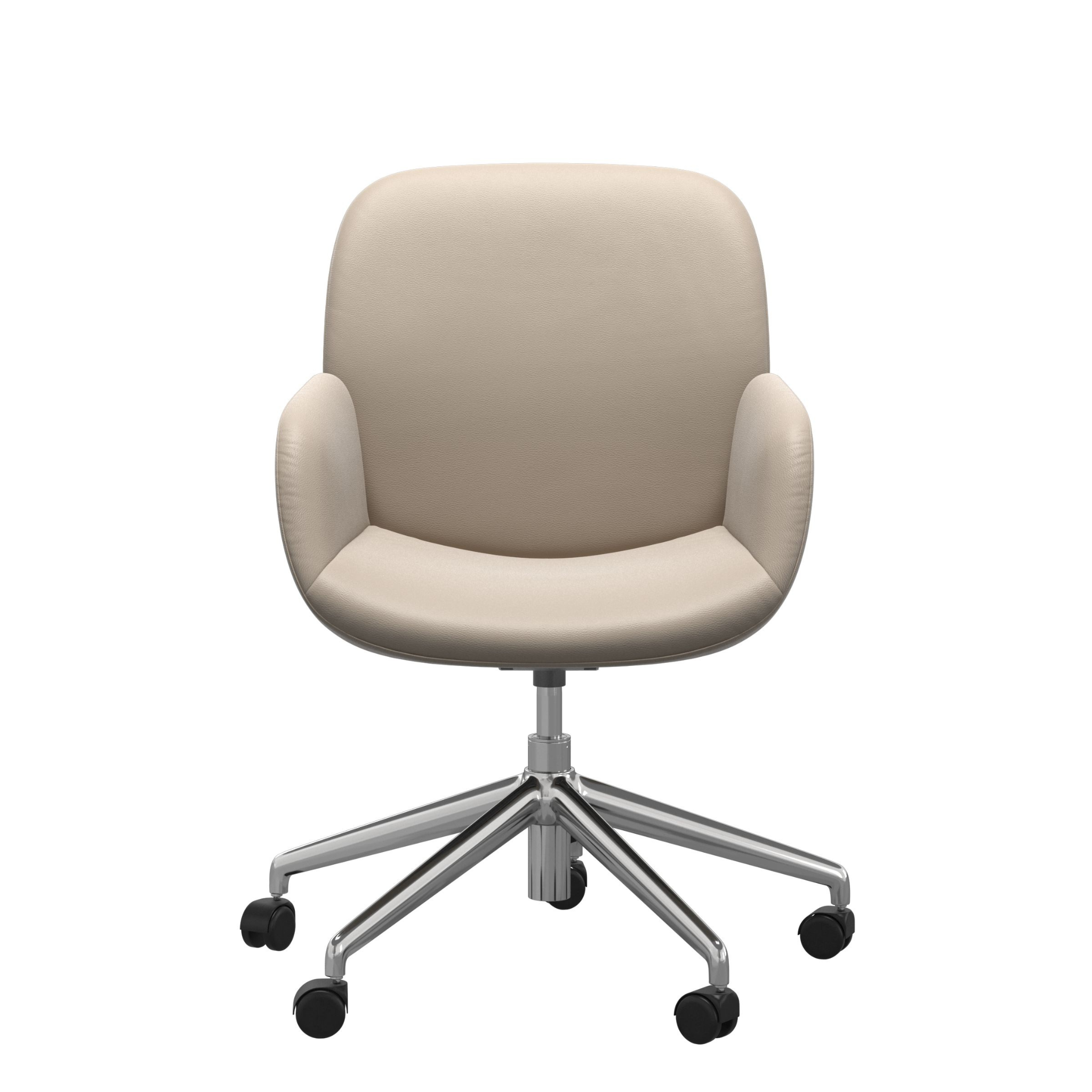 Bay Low Back Large Home Office Chair with Arms by Stressless