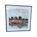 Burgundy and Sage Landscape