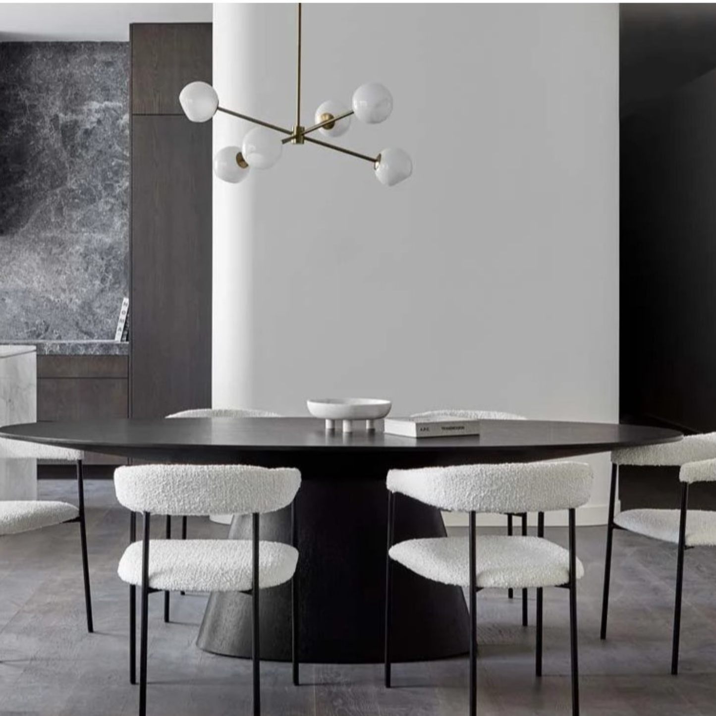 Classique Oval Dining Table by GlobeWest