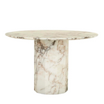 Atlas Decagon Dining Table - Matt Ocean Marble by GlobeWest