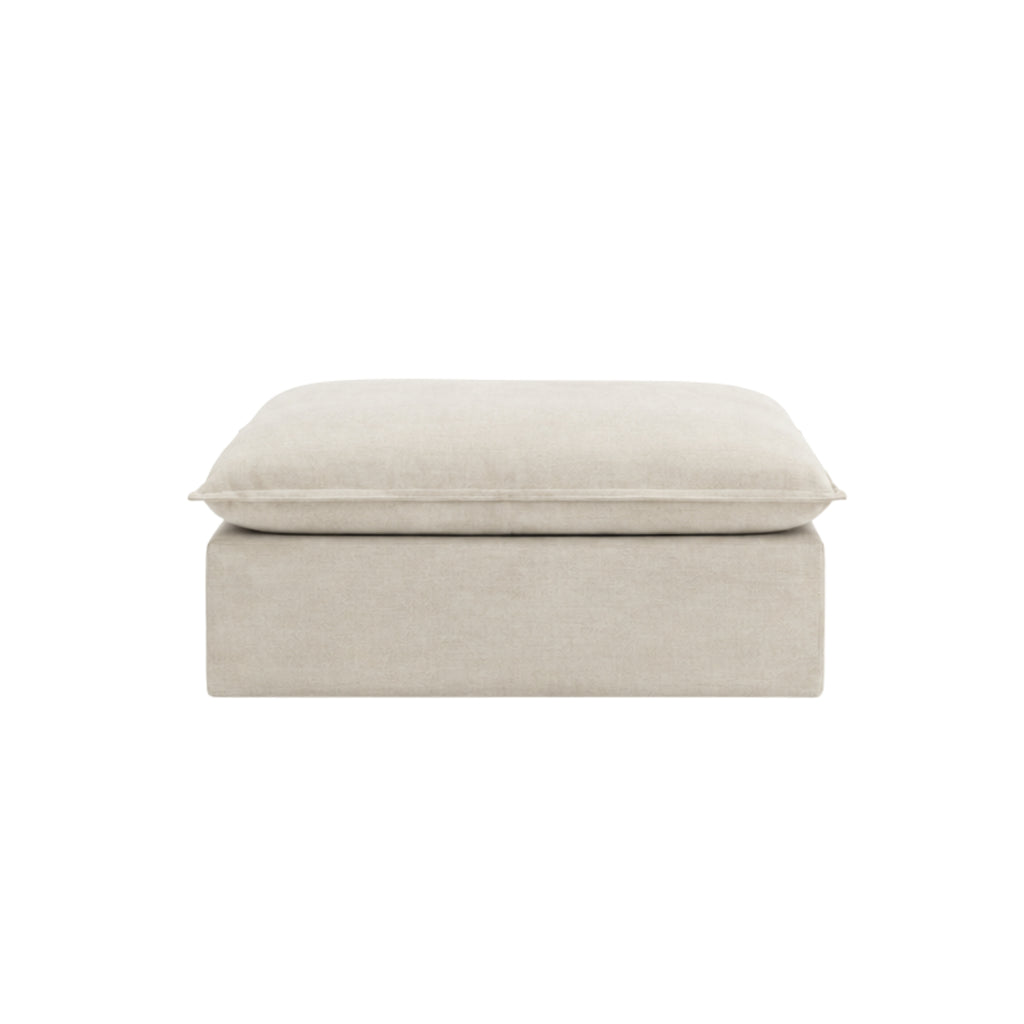 Daydream Loose Cover Ottoman by Molmic