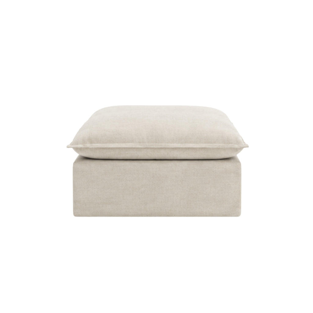 Daydream Loose Cover Ottoman by Molmic