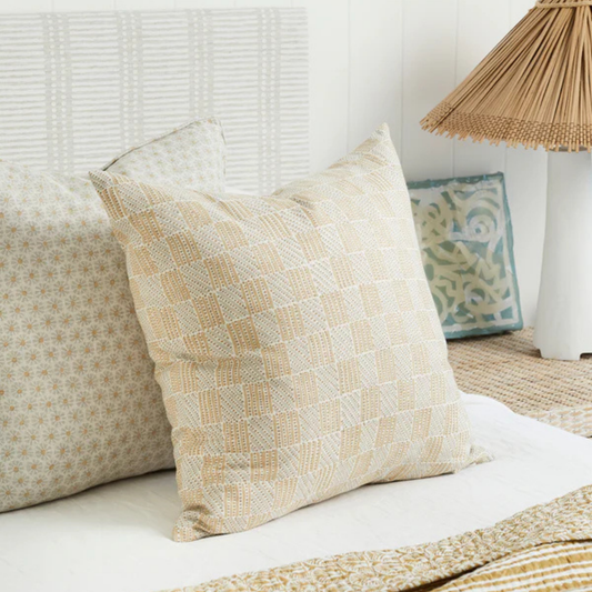 Etoile Elm Linen Cushion