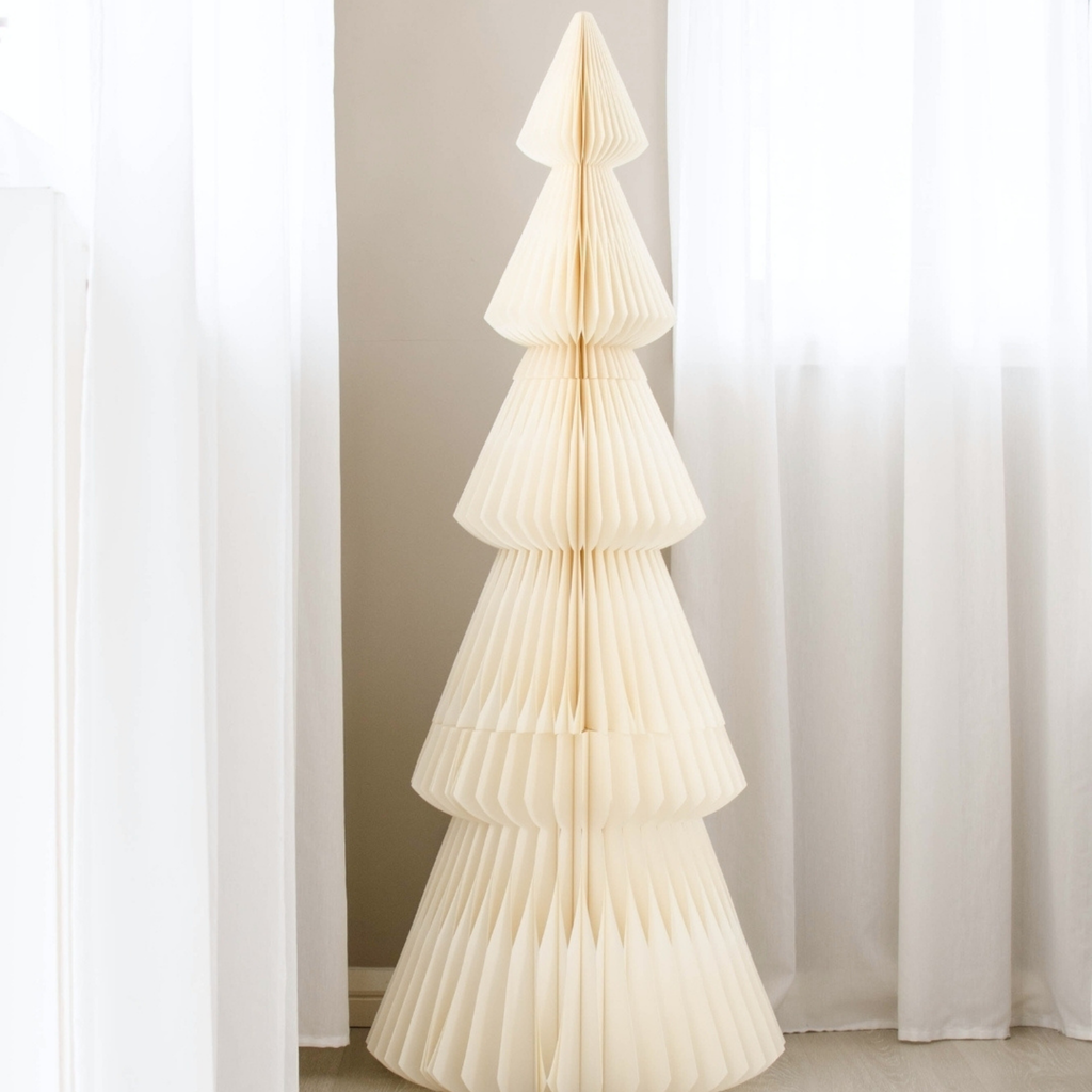 Evergreen Tree Off-White 160cm