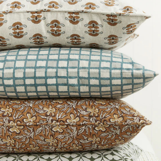 Fiore Sahara Linen Cushion