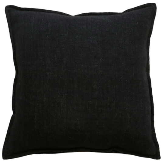 Flaxmill Cushion Black