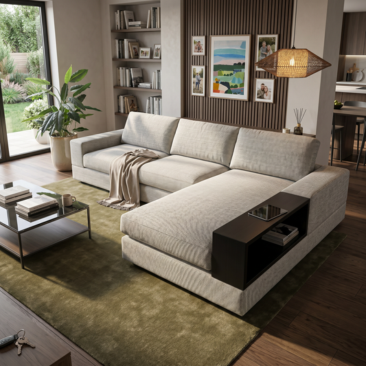 Kahlua 3 Seater Duo with Chaise - Ex Display