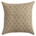 Kumasi Toffee Linen Cushion