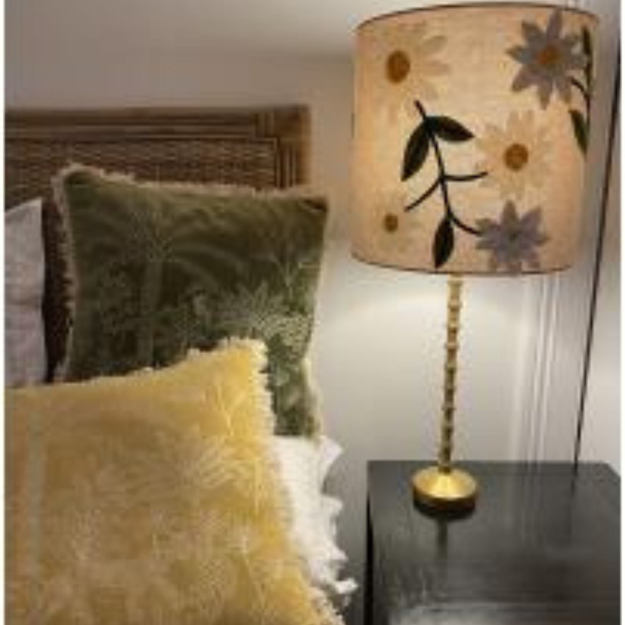 Table Lamp Base Antique Gold