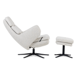 Lyra Recliner Chair with Ottoman by IMG
