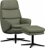 Lyra Recliner Chair with Ottoman by IMG