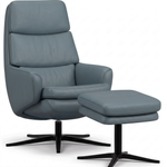 Lyra Recliner Chair with Ottoman by IMG