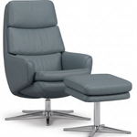 Lyra Recliner Chair with Ottoman by IMG