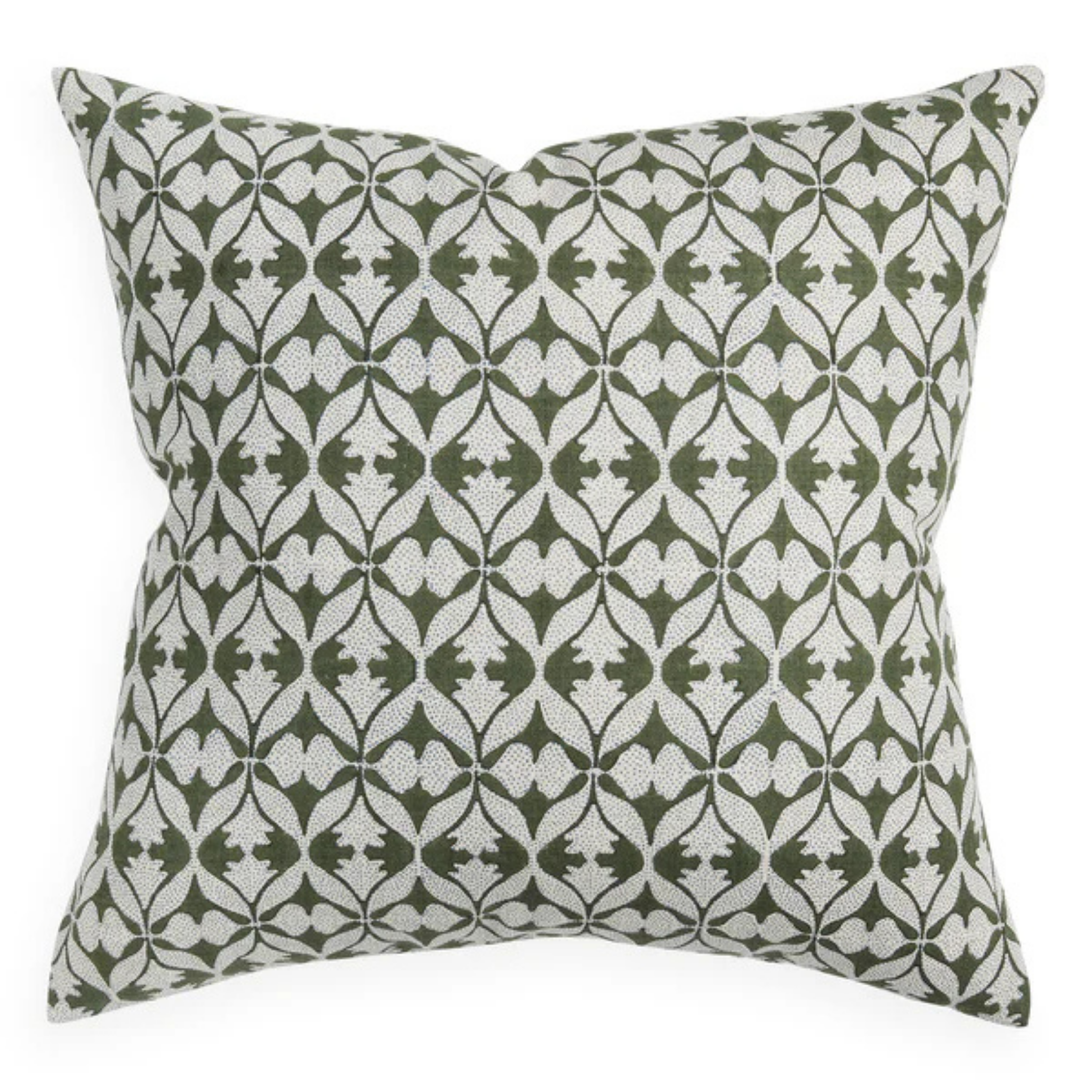 Madhavi Thyme Linen Cushion