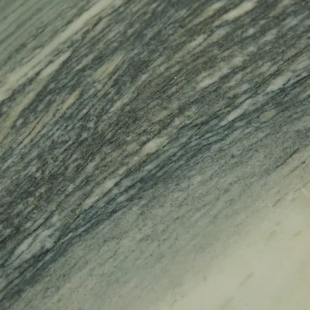Oberon Crescent Marble Storage Unit - Marine Marble - Thyme by GlobeWest