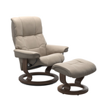 Mayfair Large Recliner Chair & Stool with Classic Base by Stressless
