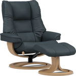 Nordic 60 Recliner Chair with Ottoman by IMG
