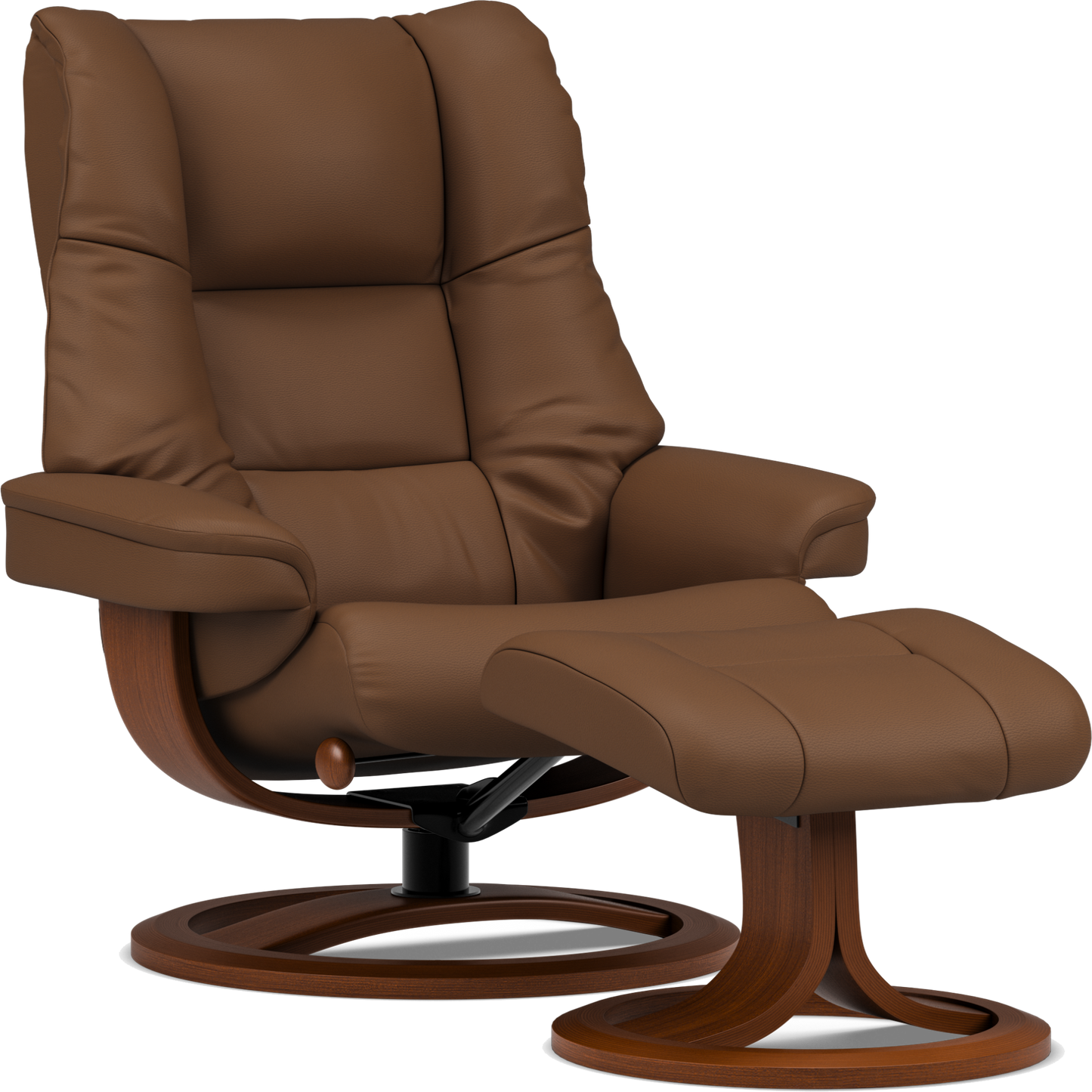 Nordic 60 Large Recliner Chair with Ottoman by IMG Limited Offer with Bonus Side Table