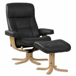 Nordic 11 Recliner Chair with Ottoman by IMG