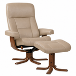 Nordic 11 Recliner Chair with Ottoman by IMG
