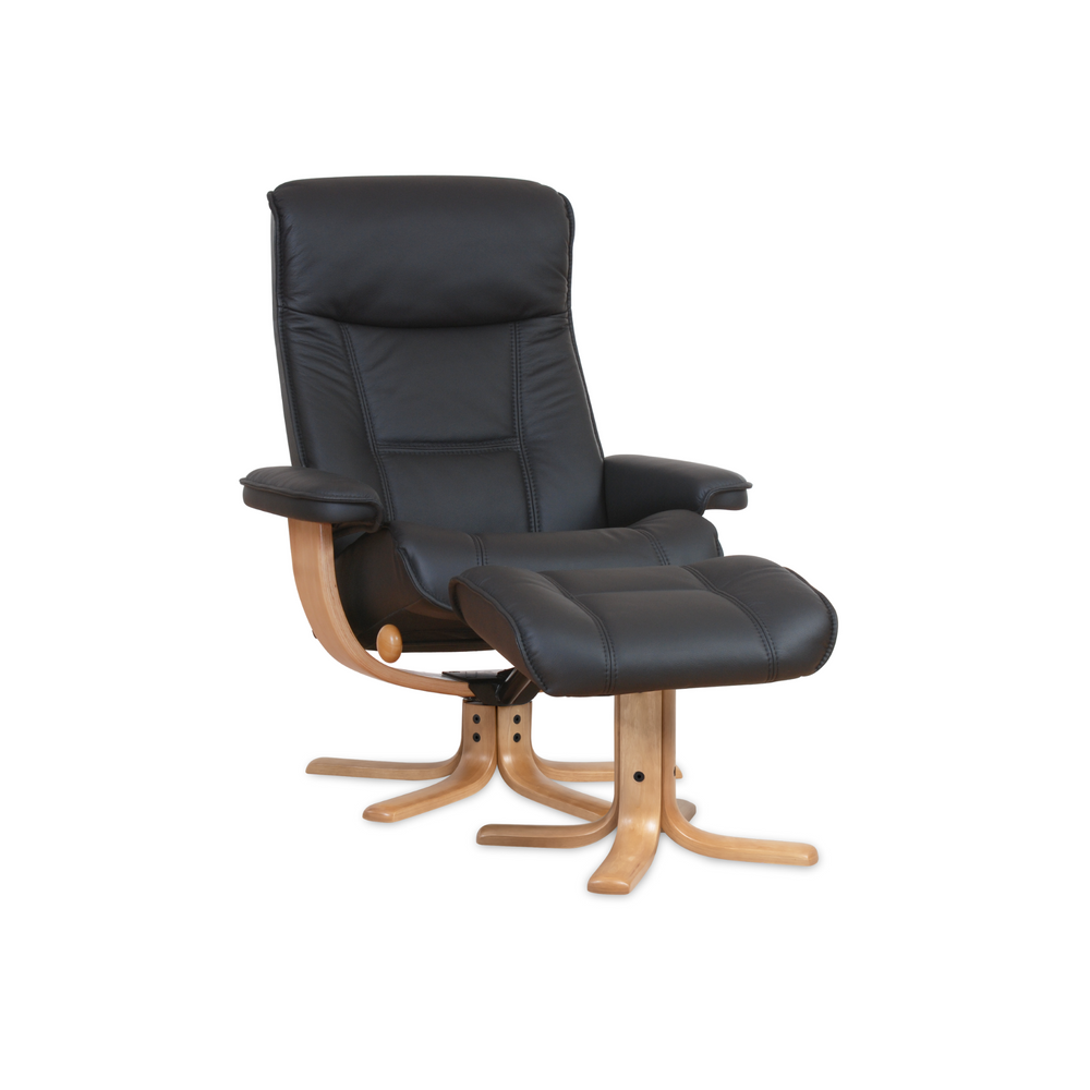 Nordic 21 Recliner Chair with Ottoman by IMG40215908679735