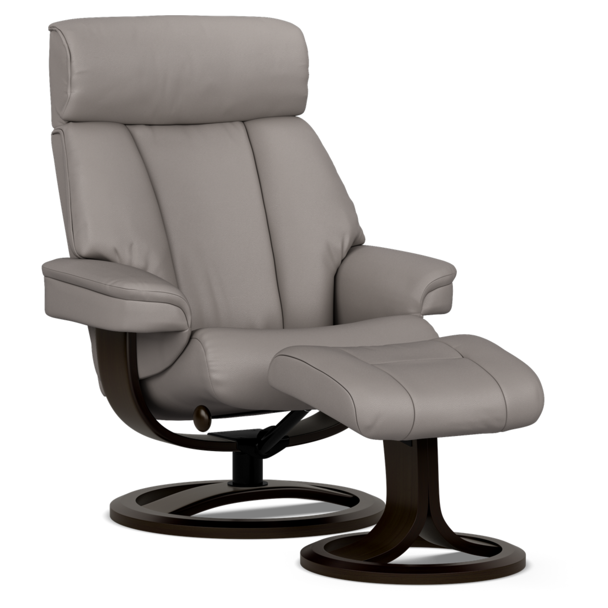 Nordic 99 Recliner Chair with Ottoman by IMG