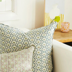 Okinawa Wasabi Linen Cushion