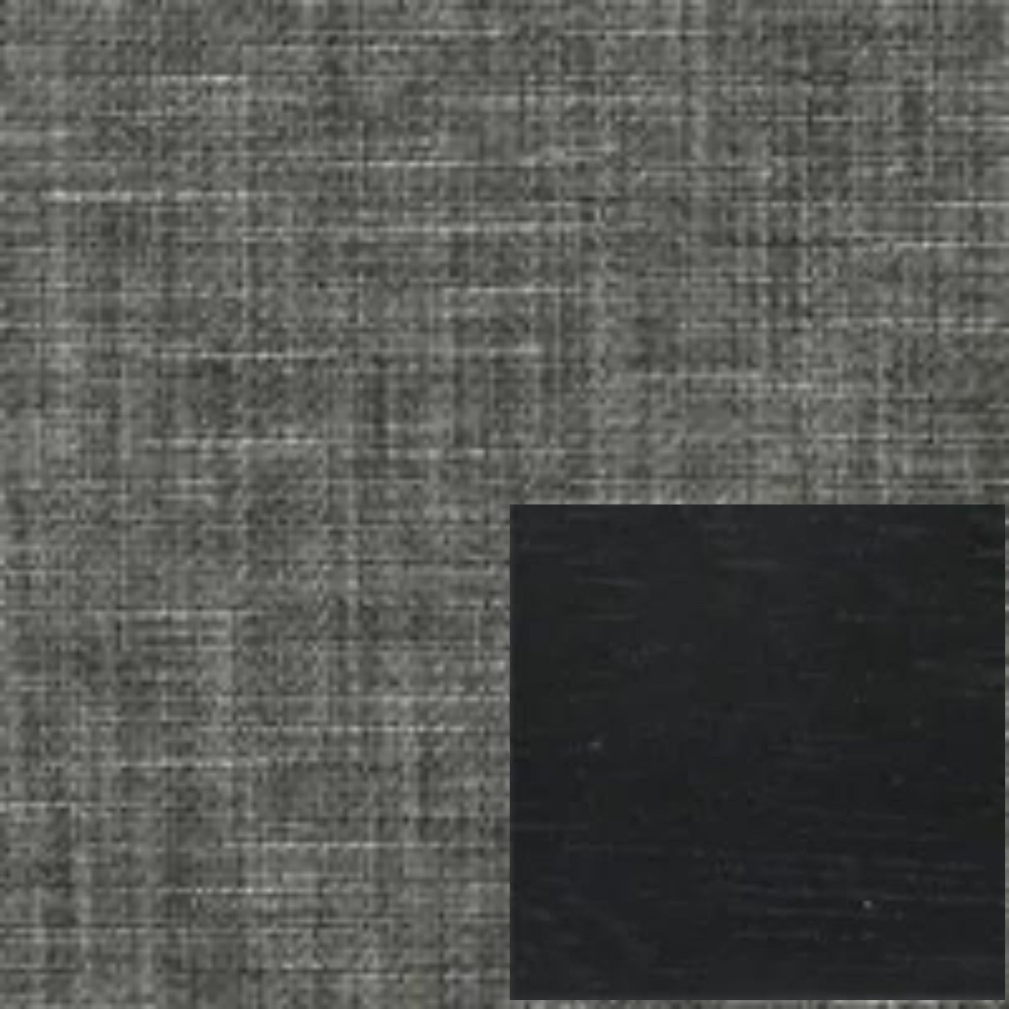 Oliver Ash Fabric with Black Stained Timber