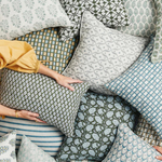 Orvietto Thyme Linen Cushion