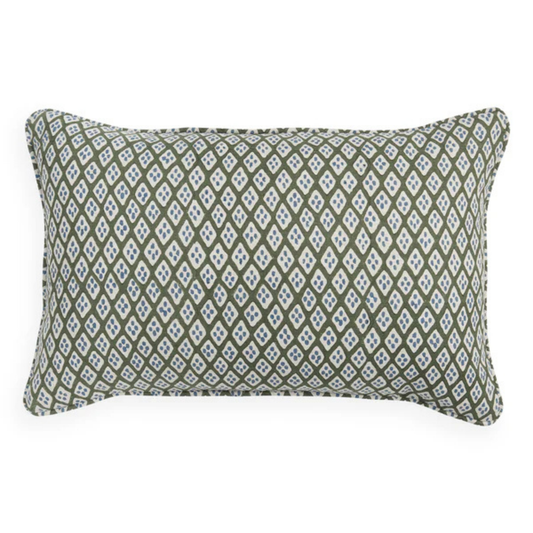 Orvietto Thyme Linen Cushion