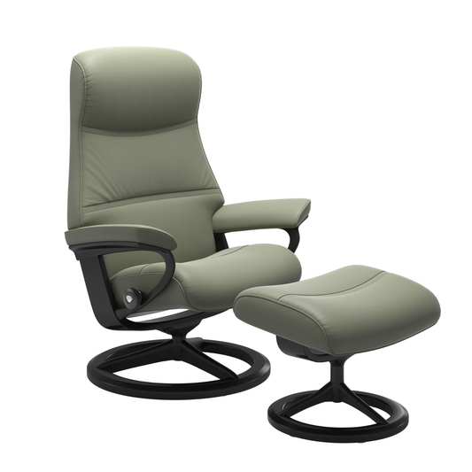 Phillip Medium Signature Recliner Chair & Stool by Stressless