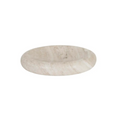 Rufus Indra Bowl Oat Marble by GlobeWest