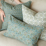 Scopello Slate Linen Cushion