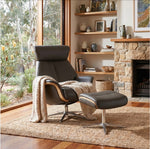 Space 57.57 Recliner Chair with Ottoman by IMG