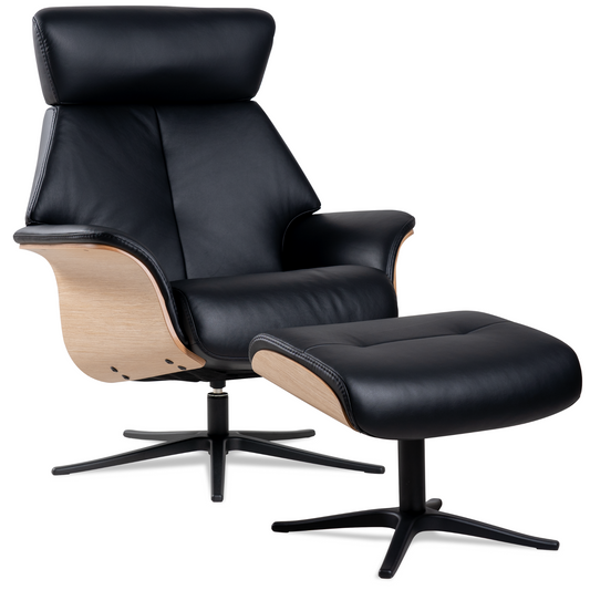 Stressless 57.57 Trend Tuxedo_Oak Classic Black