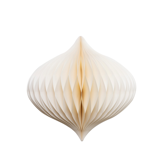 Statement Christmas Jewel Off-White H45cm