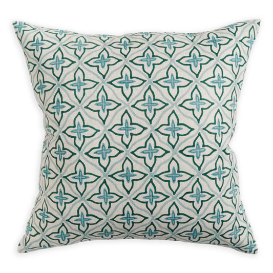 Tahiti Byzantine Linen Cushion