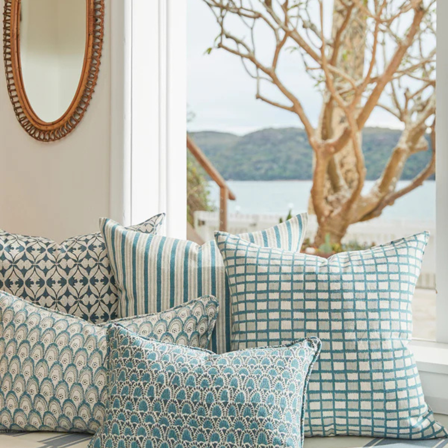 Tindari Mineral Linen Cushion