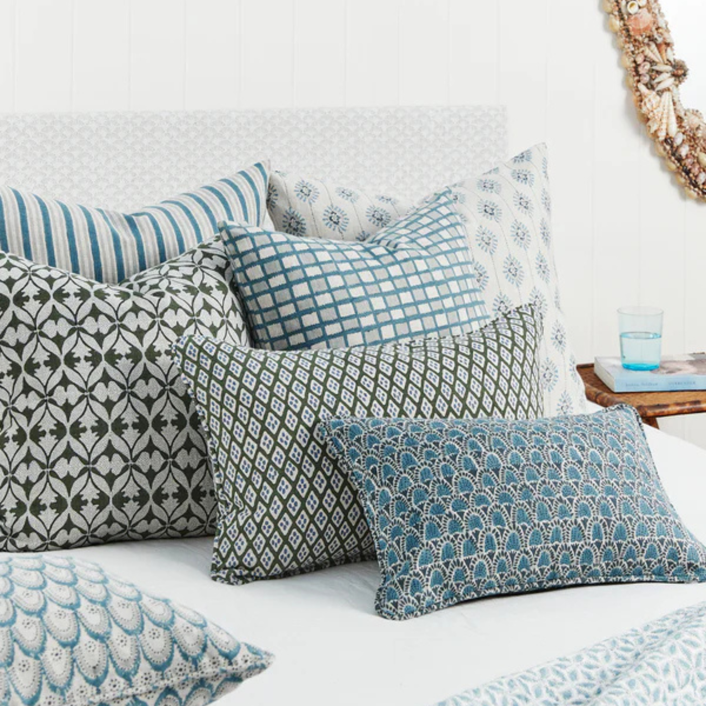 Tindari Mineral Linen Cushion