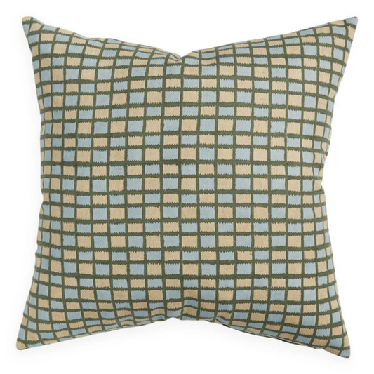 Tindari Thyme Linen Cushion